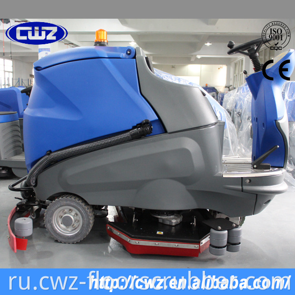 CWZ X9 электрическая езда на машине для мытья полов